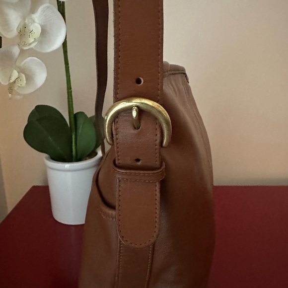 Vintage Coach Bleeker (Bleecker) Bucket Bag - 4153 Tan - Picture 3 of 9